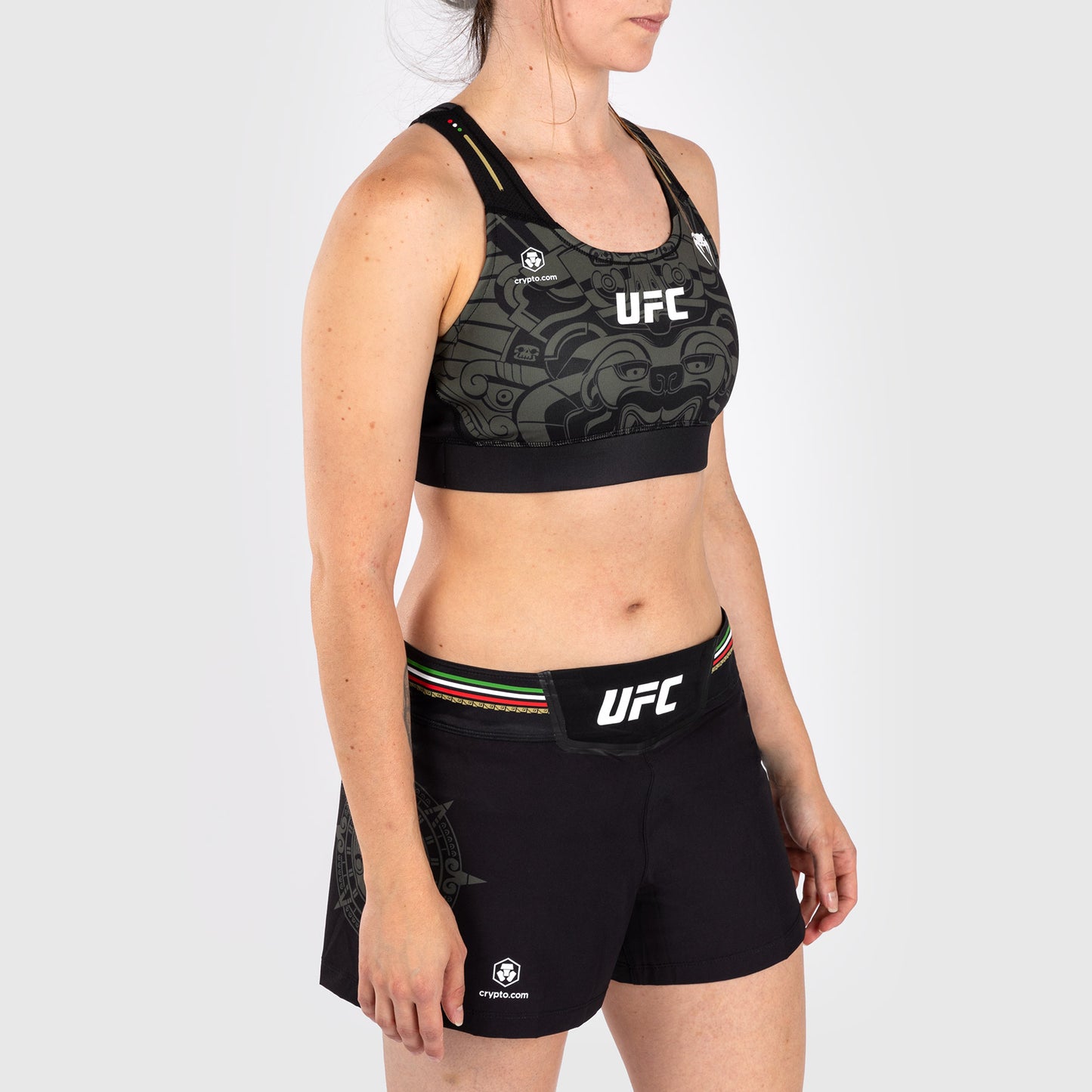 Noche UFC by Venum Authentic Fight Night Женский спортивный бюстгальтер - черный