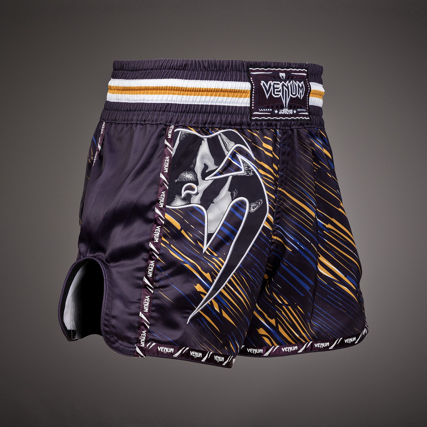 Шорты Venum Giant Muay Thai Shorts - Темно-фиолетовый