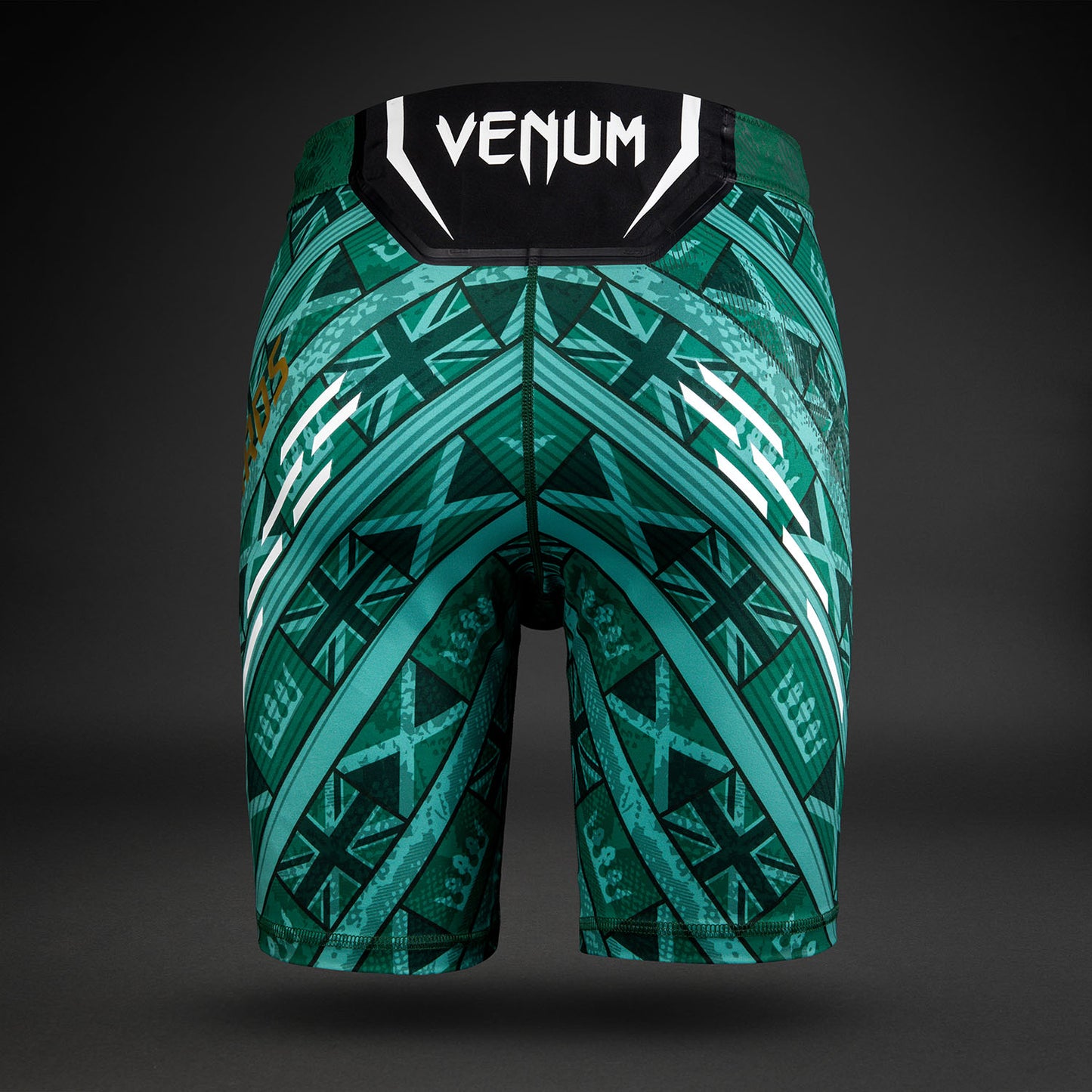 UFC Unrivaled by Venum Леон Эдвардс Унисекс Шорты Vale Tudo - Зеленый