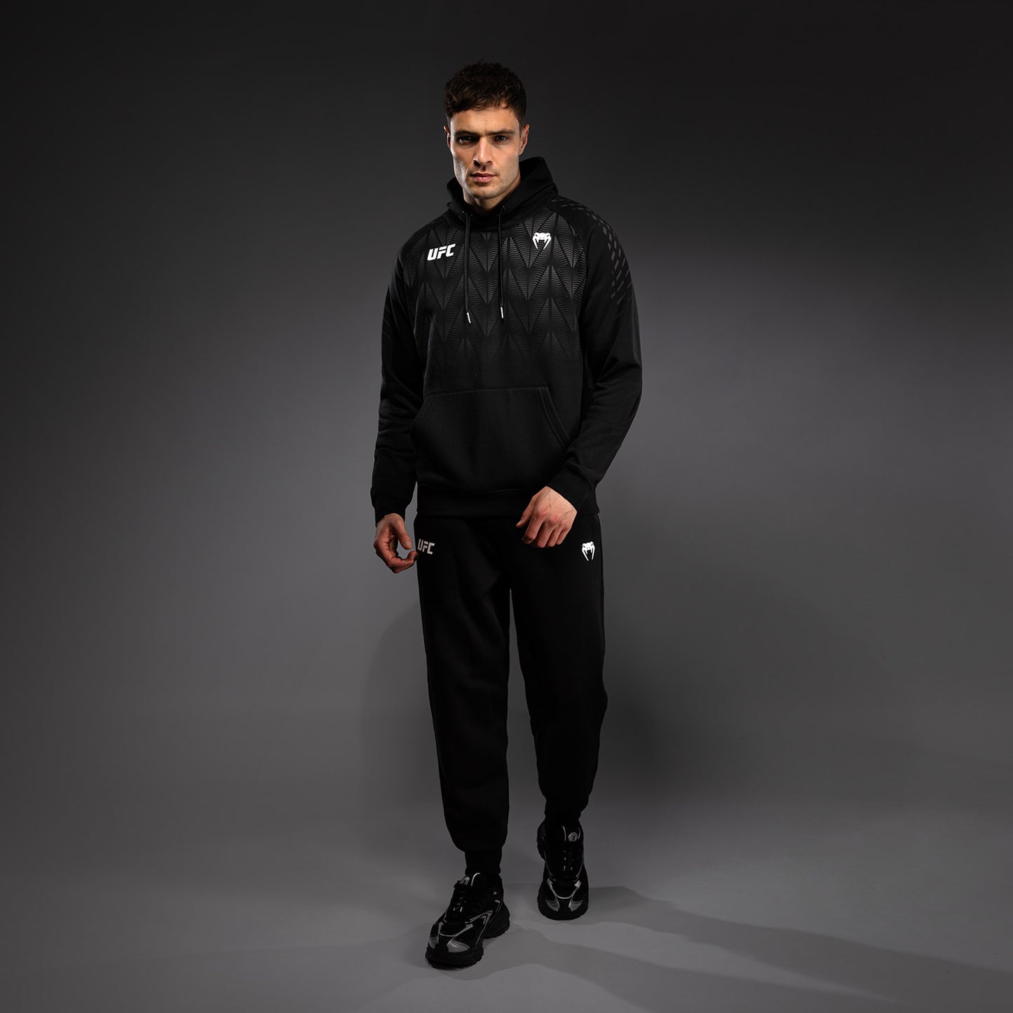 UFC Zenith by Venum Replica Толстовка на молнии Мужская - Чёрный