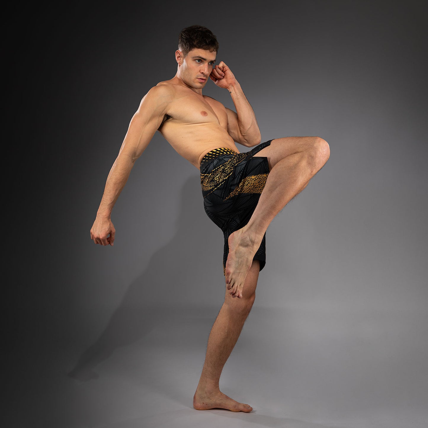 UFC Zenith by Venum Authentic Fight Night Удлинённые Шорты Fight Мужские - Champion