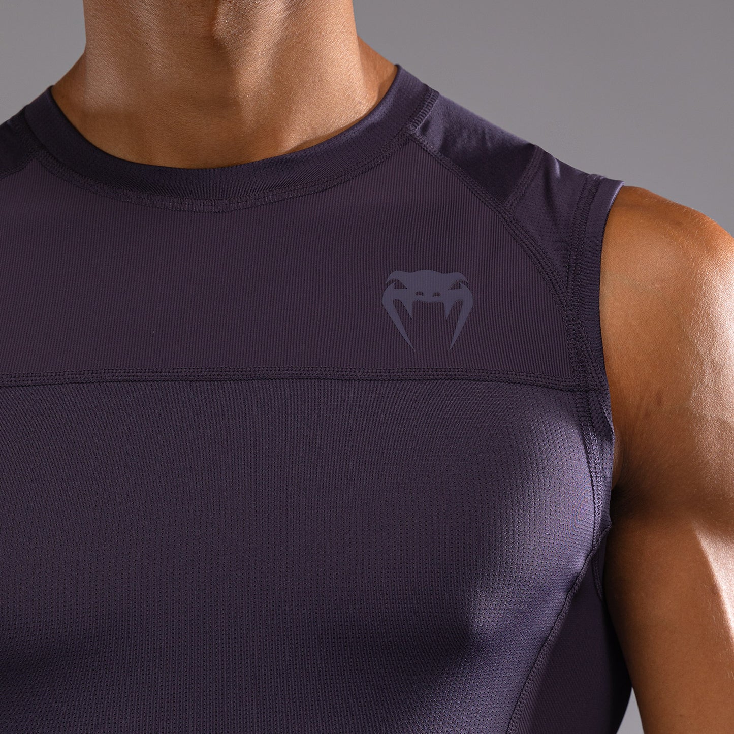 Модель без рукавов Rashguard для мужчин Venum G-Fit Air - Темно-фиолетовый