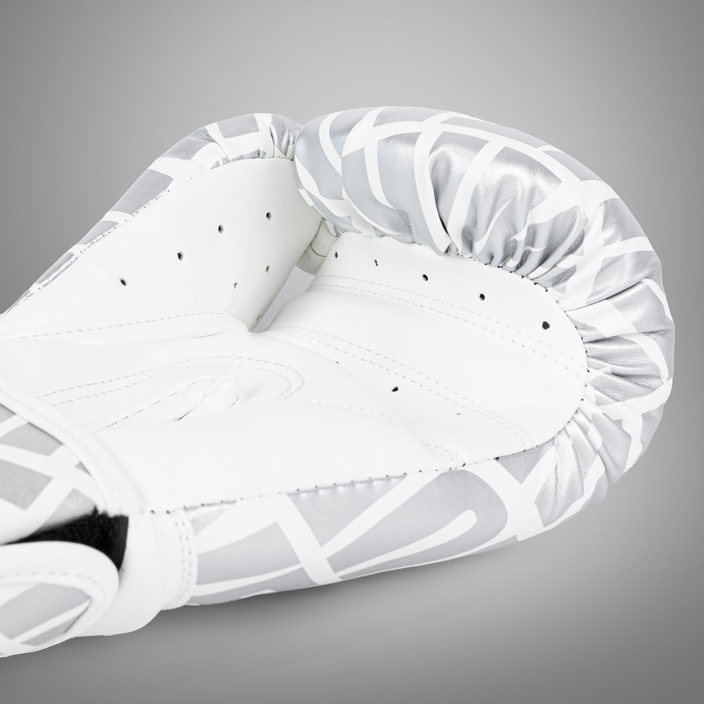 Боксерские перчатки Venum Contender 1.5 XT для детей - Белый/серебро