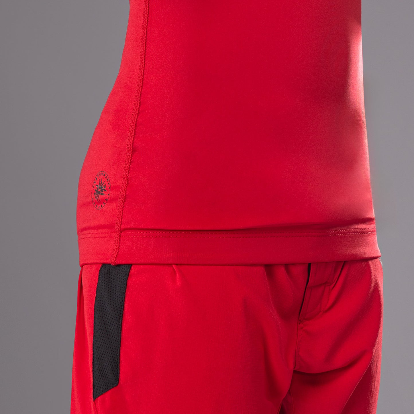 Venum Contender Ребенок Рашгард Длинные Рукава - Вишнёвый Красный