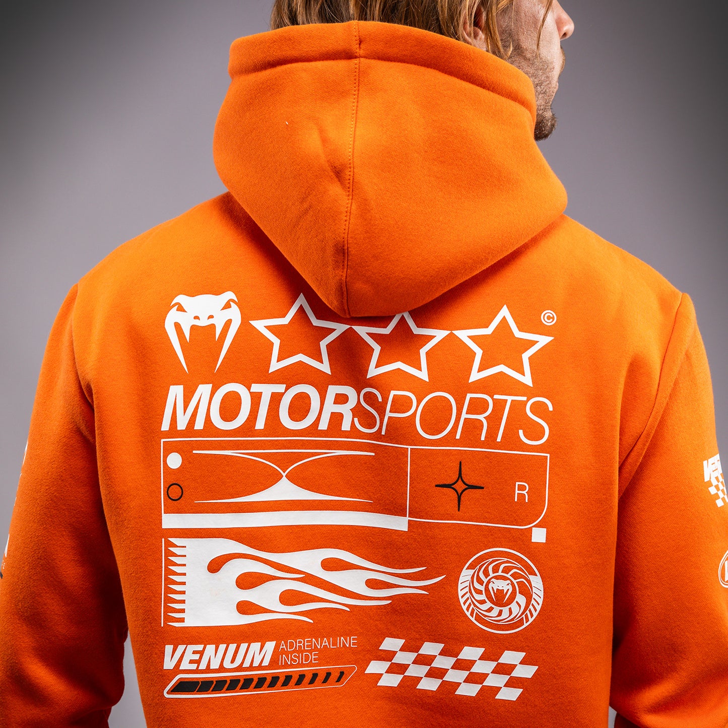 Худи Venum Motorsport - Танжерин