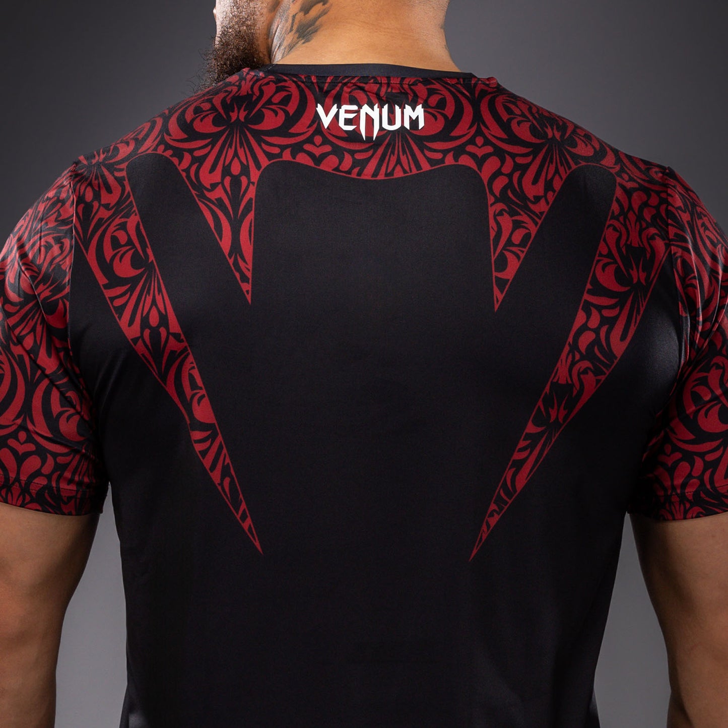 Футболка Dry Tech Venum Bulgarian Top Team (BTT) – Чёрный/Красный