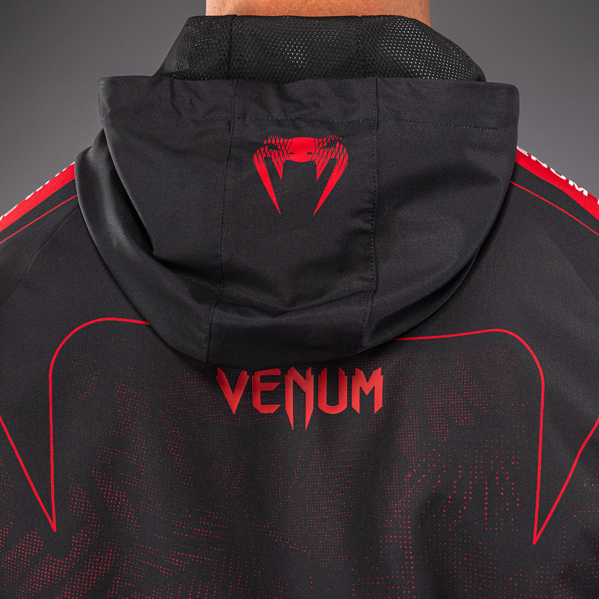 Спортивная куртка Venum Amazonia Reborn - Чёрный/Красный