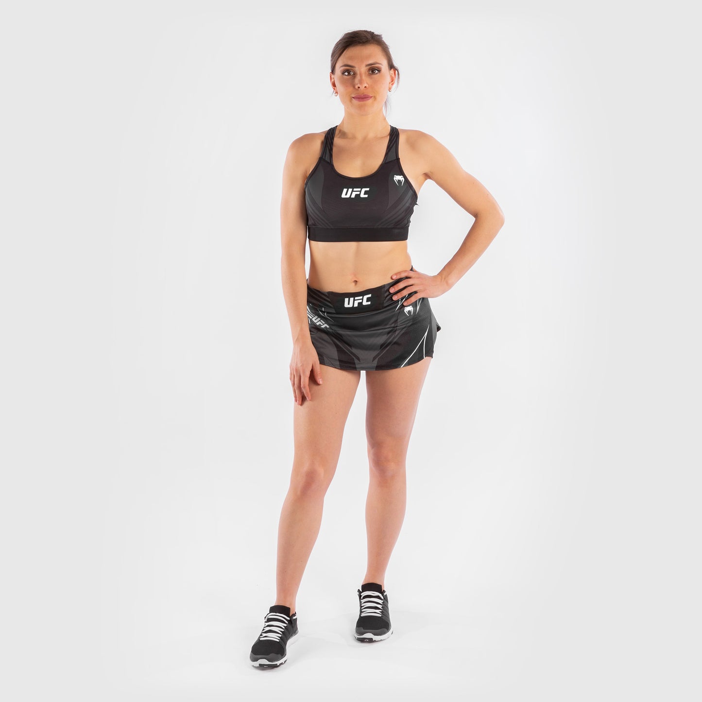 ЖЕНСКАЯ ЮБКА-ШОРТЫ UFC VENUM FIGHT NIGHT - Чёрный