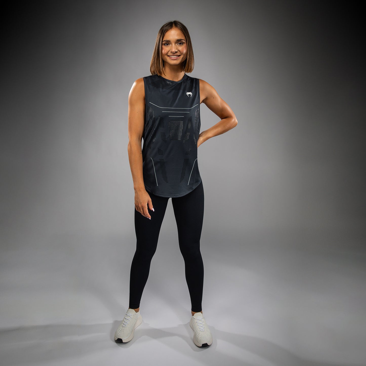 Venum Technical 3.0 Женская майка Dry Tech - Storm Grey