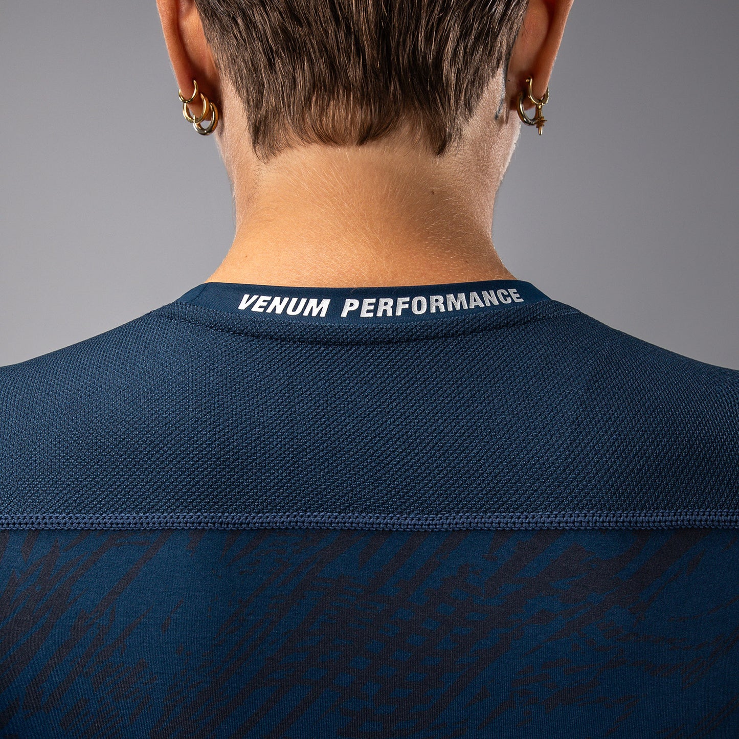 Рашгард UFC Fusion by Venum Fight Week с длинным рукавом для женщин - Oceanic Blue