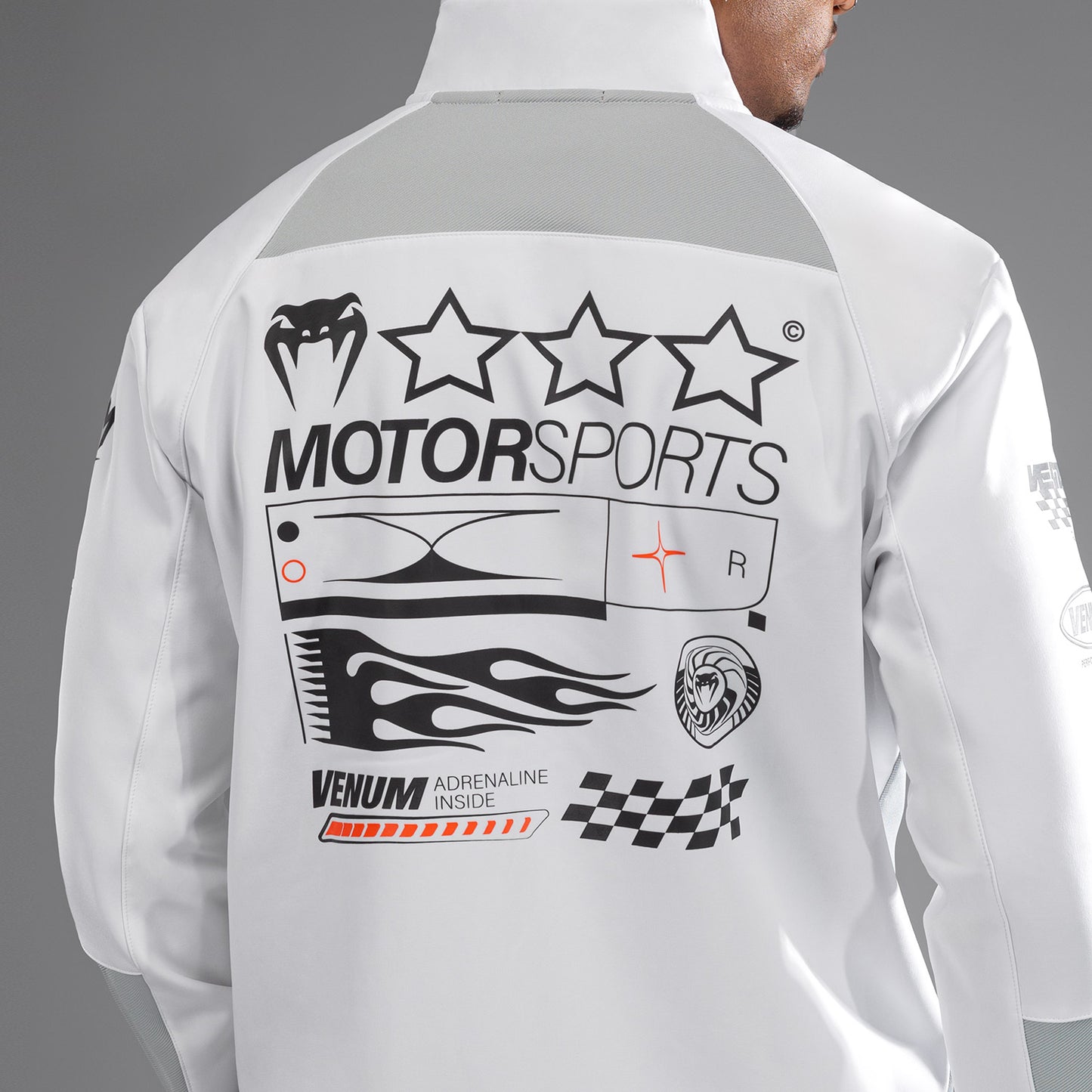 Ветровка Venum Motorsport - Снежно-Белый