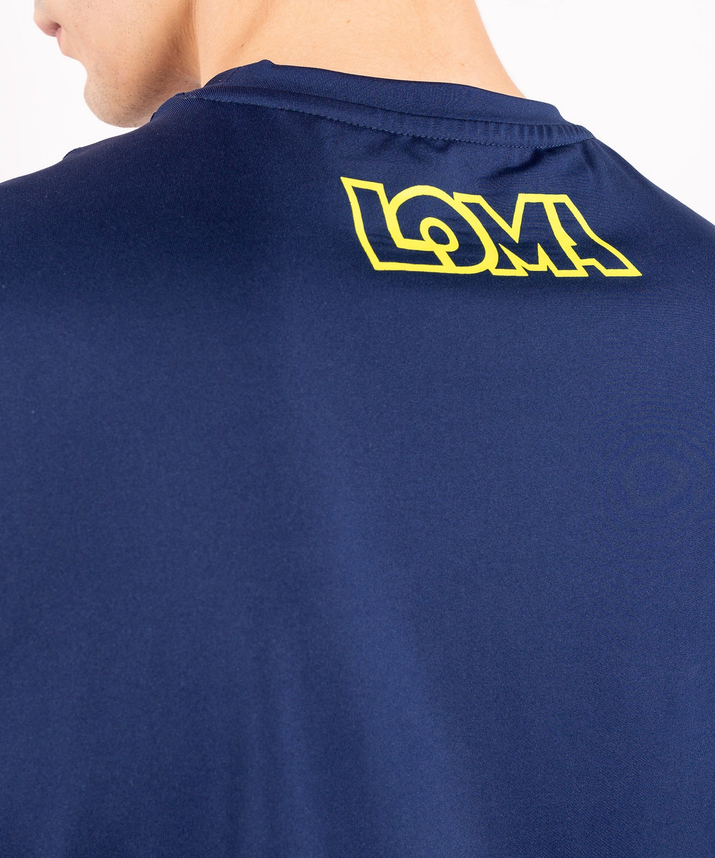Футболка Dry Tech Venum Origins Loma Edition - Синий/Желтый