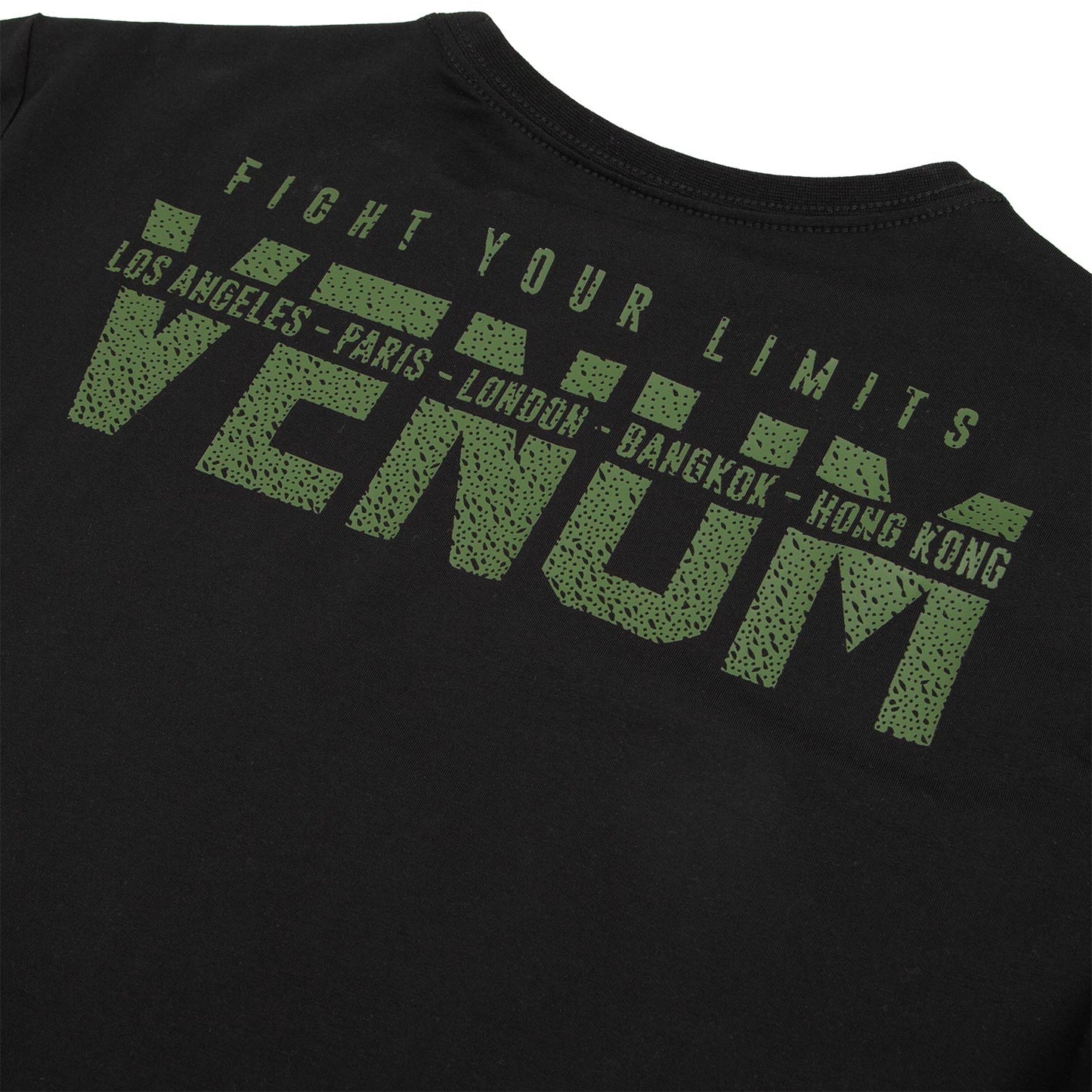 Футболка Venum Signature – Короткий рукав – Хаки/Черный