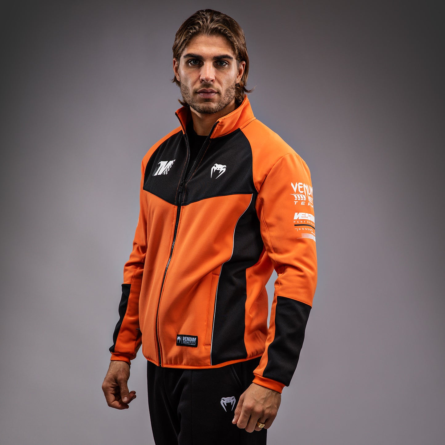 Мягкая Куртка Venum Motorsport - Танжерин
