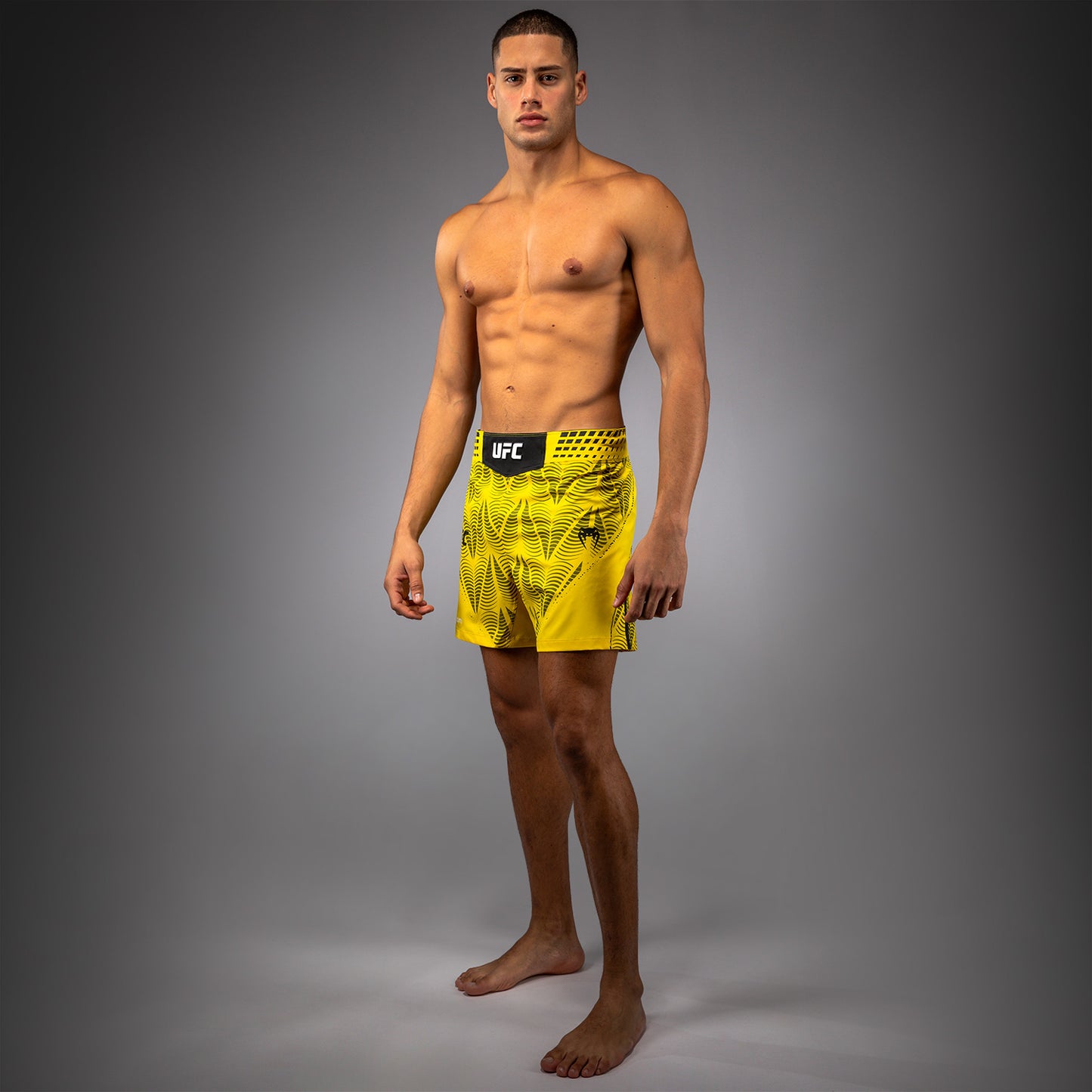 UFC Zenith by Venum Authentic Fight Night Короткие Шорты Fight Мужские - Жёлтый