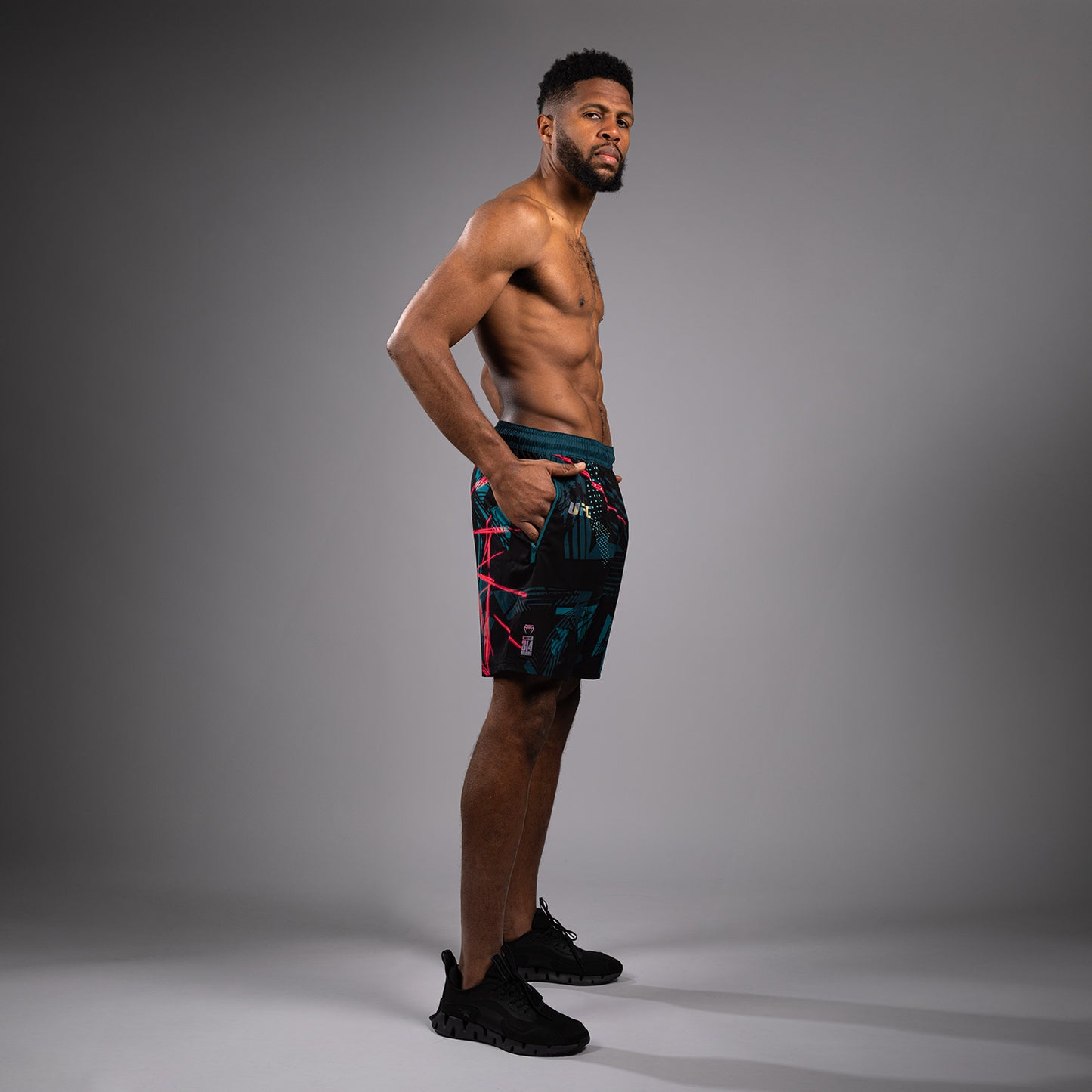 UFC Fusion By Venum Miami Edition Fight Week Мужские шорты для тренировок – Черный