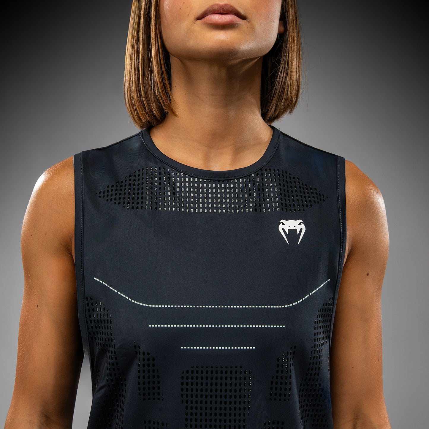 Venum Technical 3.0 Женская майка Dry Tech - Storm Grey
