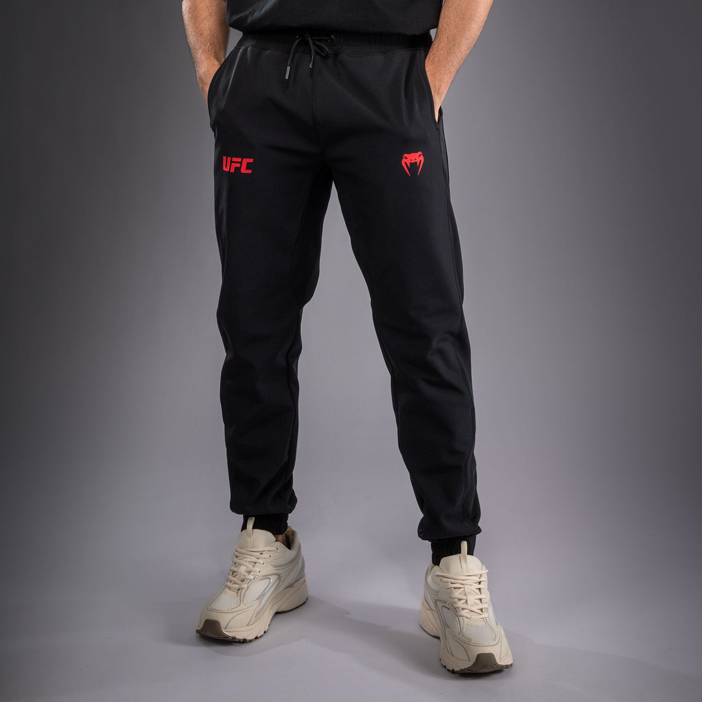 Мужские брюки Venum UFC Unity by Venum Authentic Fight Week - Чёрный
