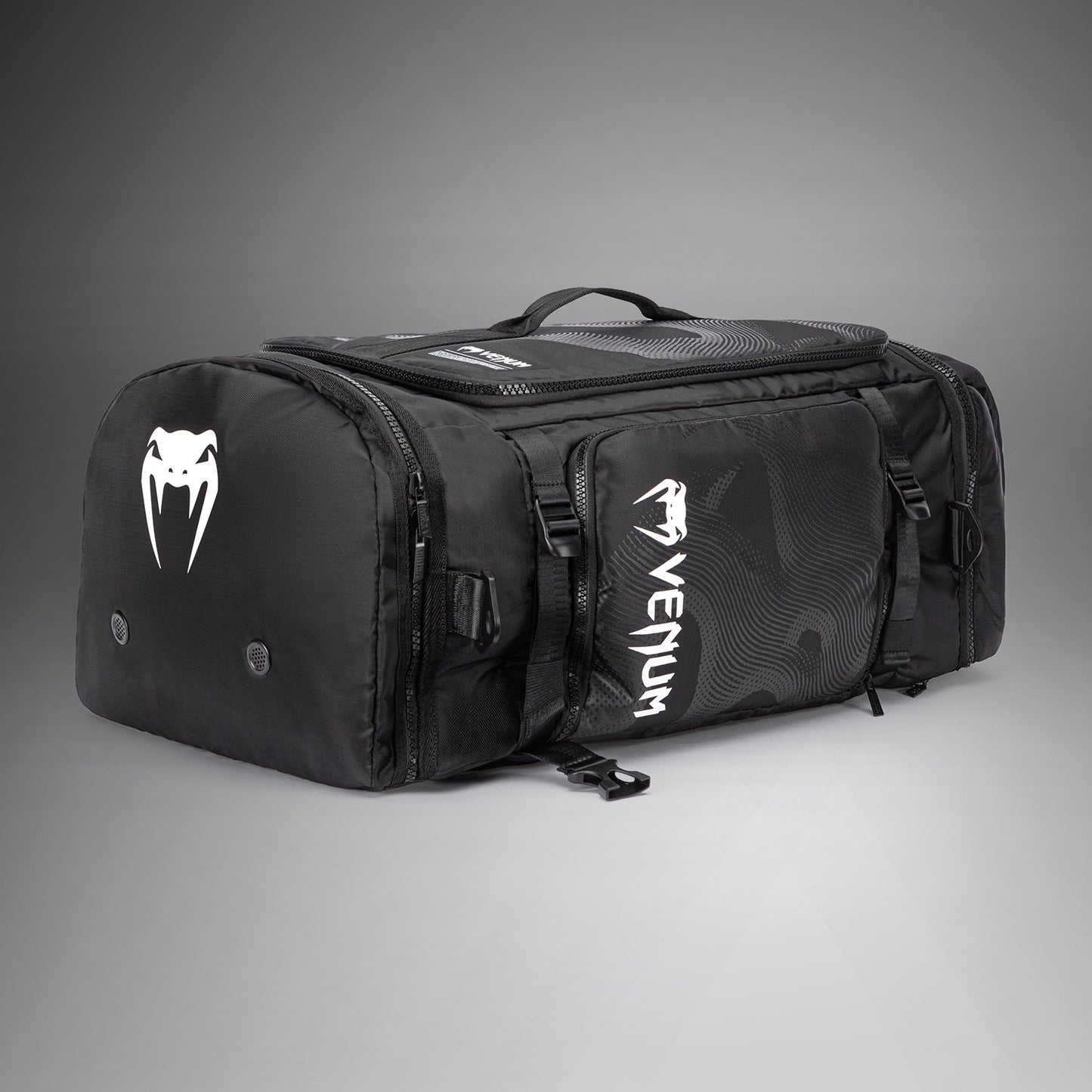 Складная спортивная сумка Venum Shockwave (60L) - черная