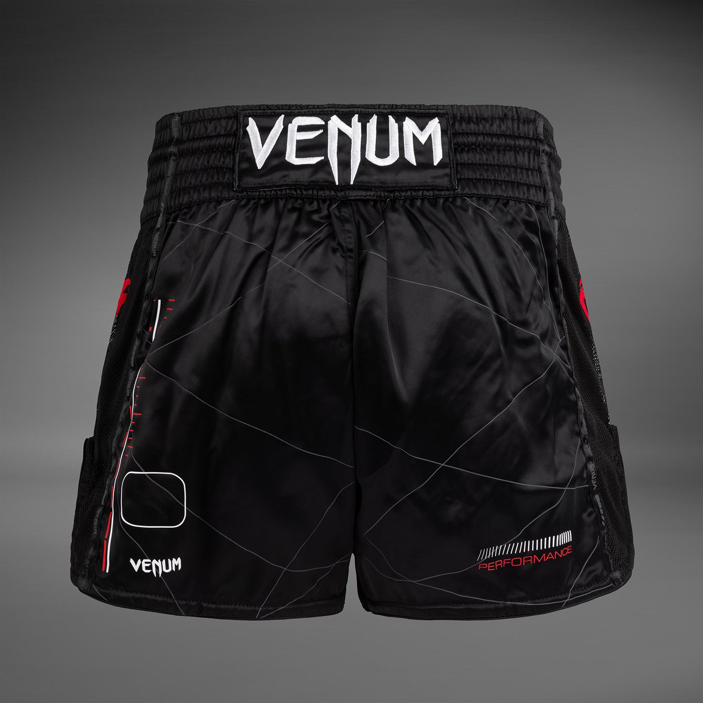 Venum Tactical XT Шорты для муай-тай - черный/огненно-красный