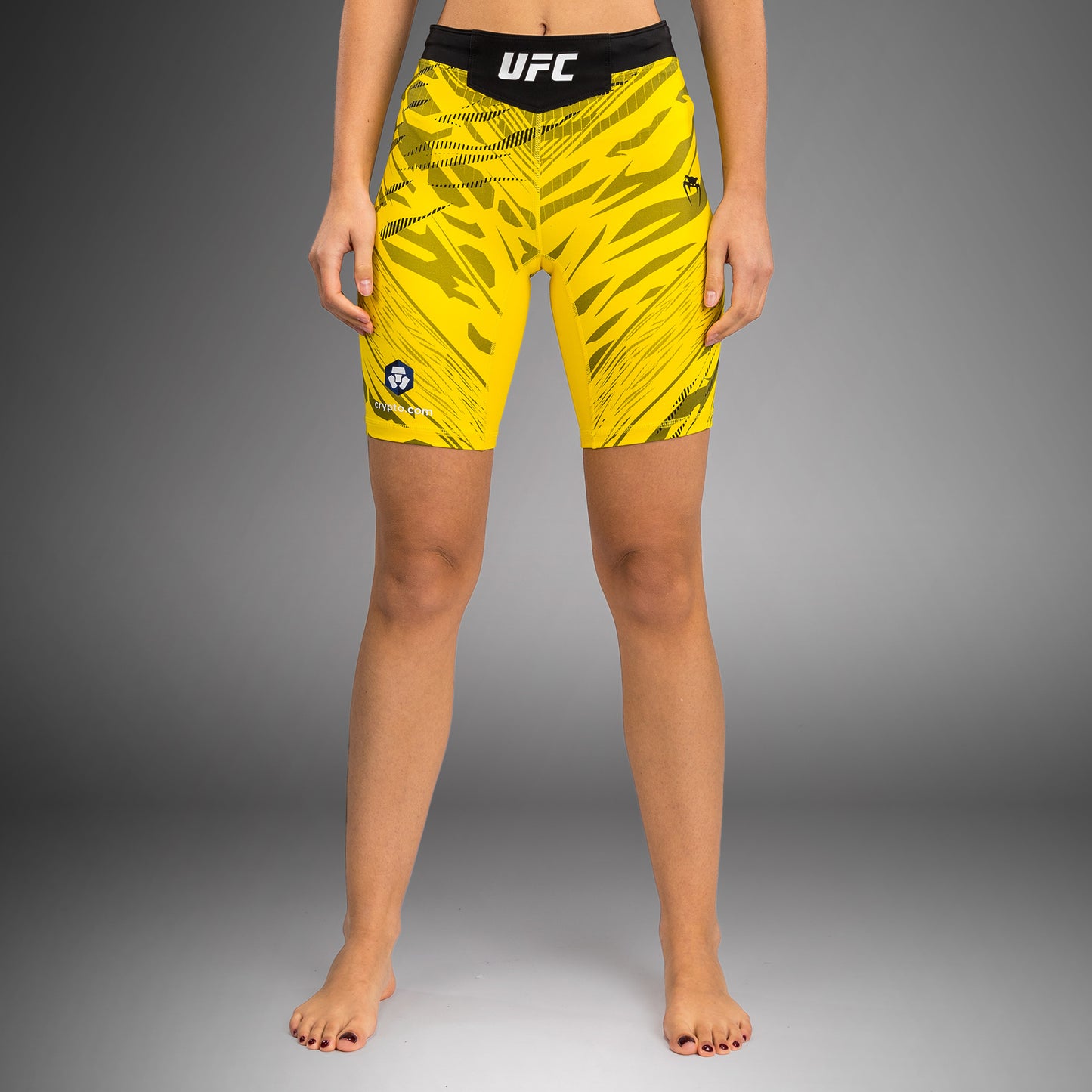 Шорты Vale Tudo UFC Fusion by Venum Authentic Fight Night для женщин - Длинный крой - Yellow