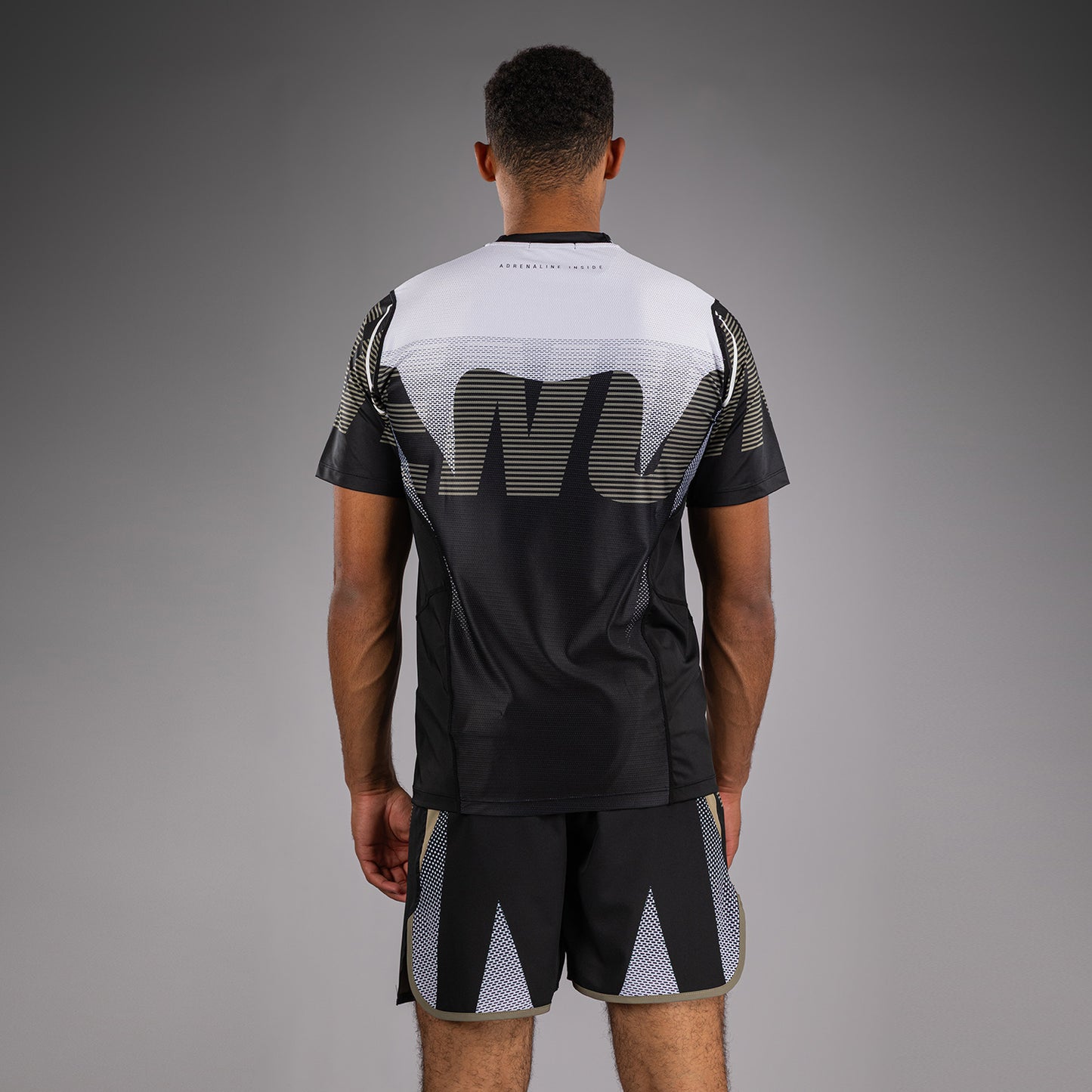Футболка Venum Adrenaline Dry Tech – Чёрный/Песочный