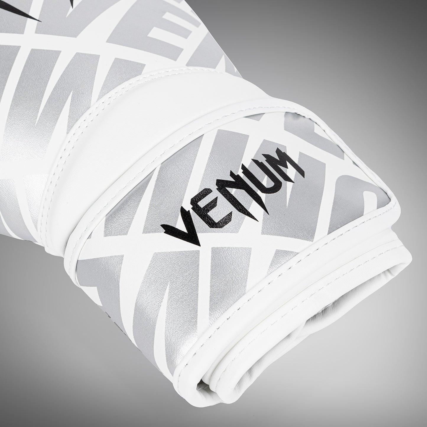 Боксерские перчатки Venum Contender 1.5 XT для детей - Белый/серебро