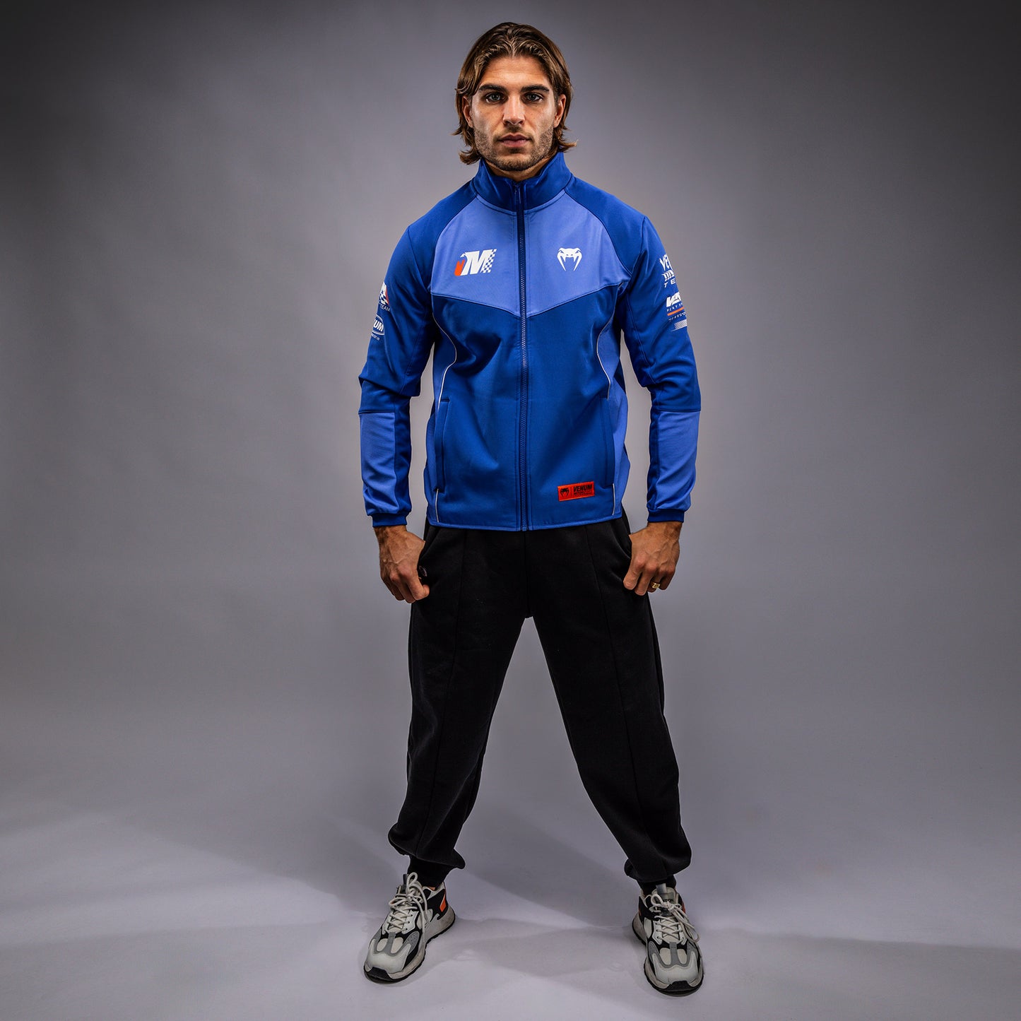Куртка Venum Motorsport Softshell - Королевский Синий