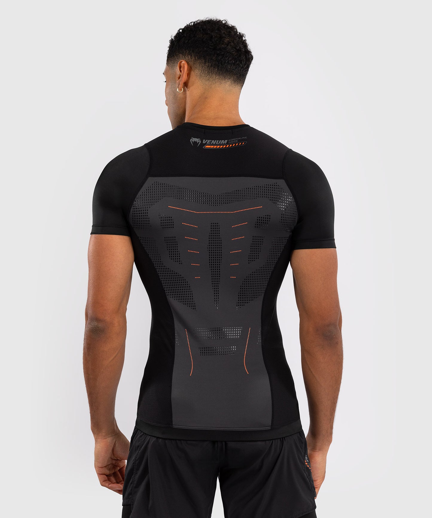 Рашгард с коротким рукавом Venum Technical 3.0 - Графит