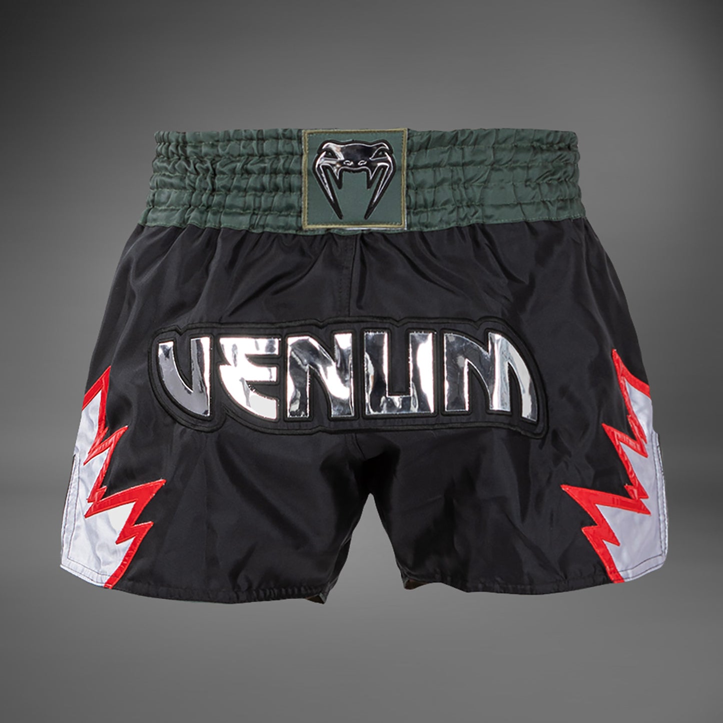 Шорты Venum Inferno Muay Thai - Deep Black / Khaki