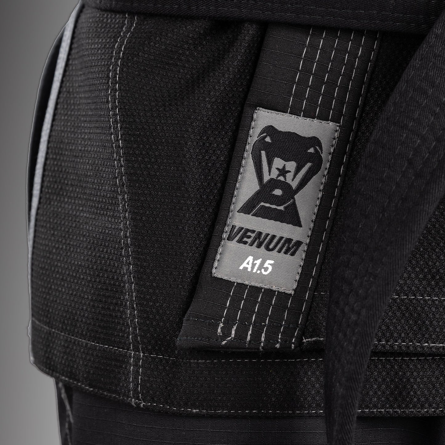 Venum x Polaris BJJ Ги - Черный/Штормовой Серый