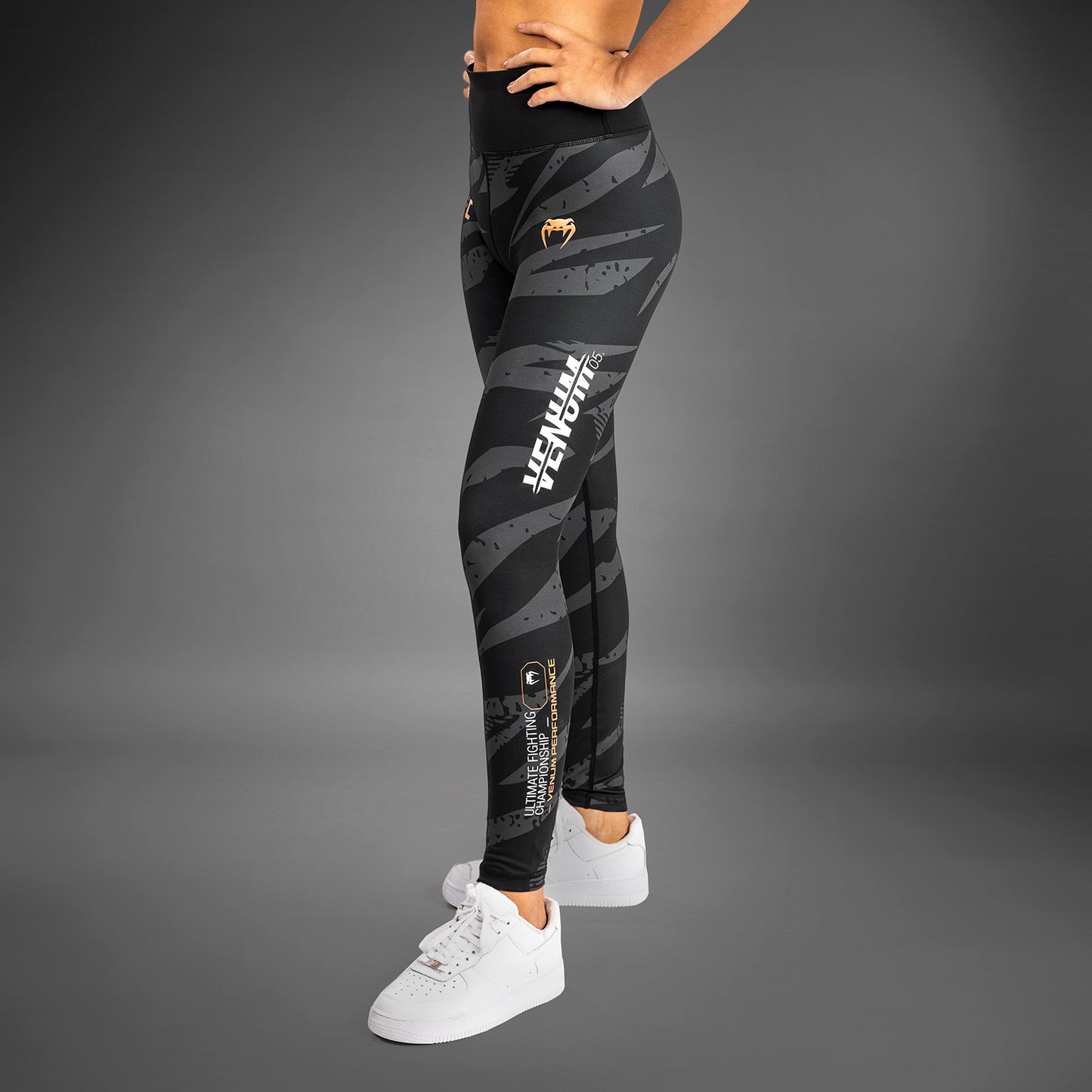 Женские Тайтсы Для Тренировок UFC Adrenaline By Venum Fight Week - Urban Camo