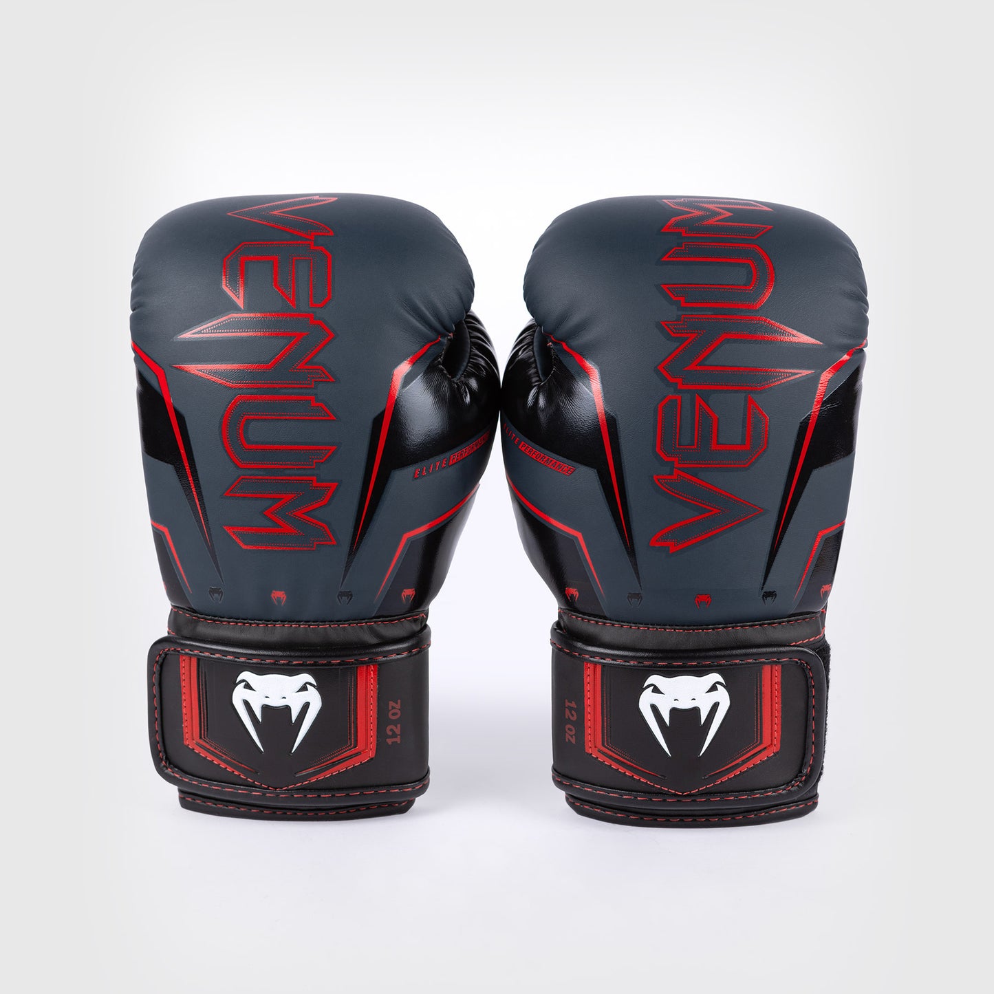 Боксерские перчатки Venum Elite Evo - Синий Черный Красный