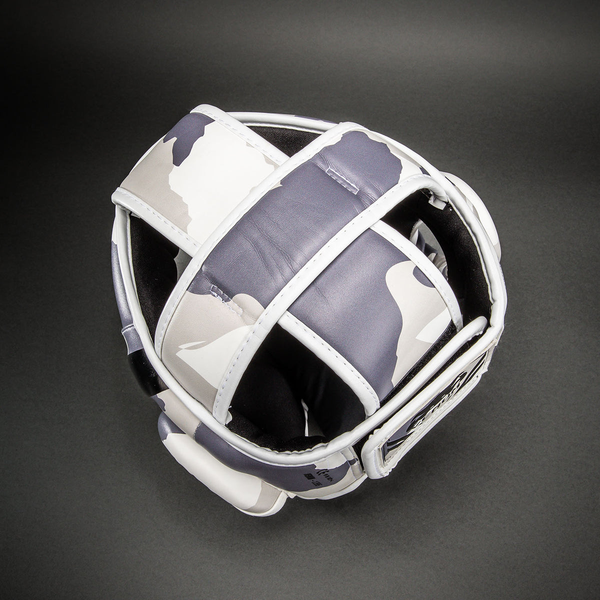 Защитный шлем Venum Elite Camo – Белый/Светло-серый
