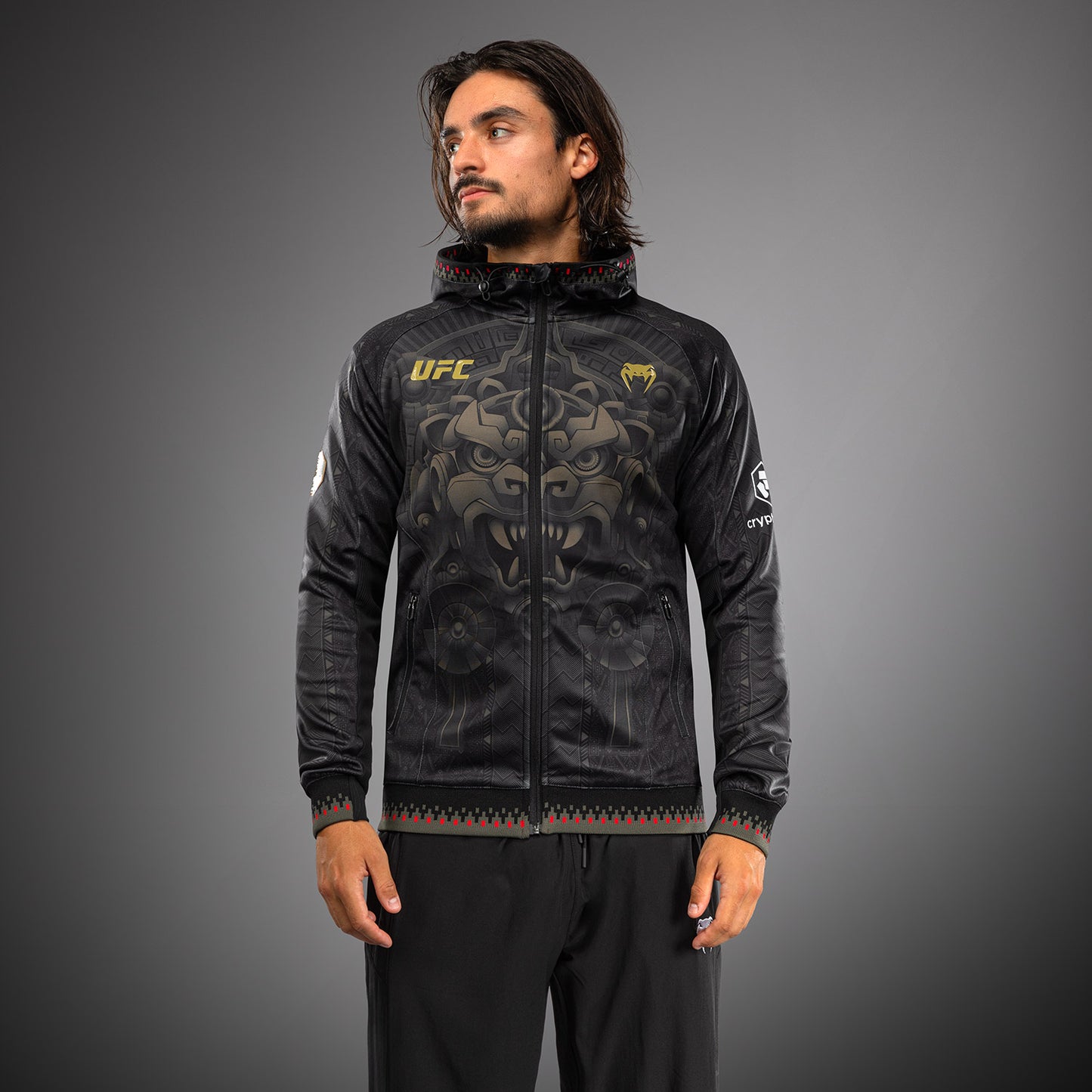 Noche UFC 2.0 By Venum Authentic Fight Night Толстовка с капюшоном - Черный