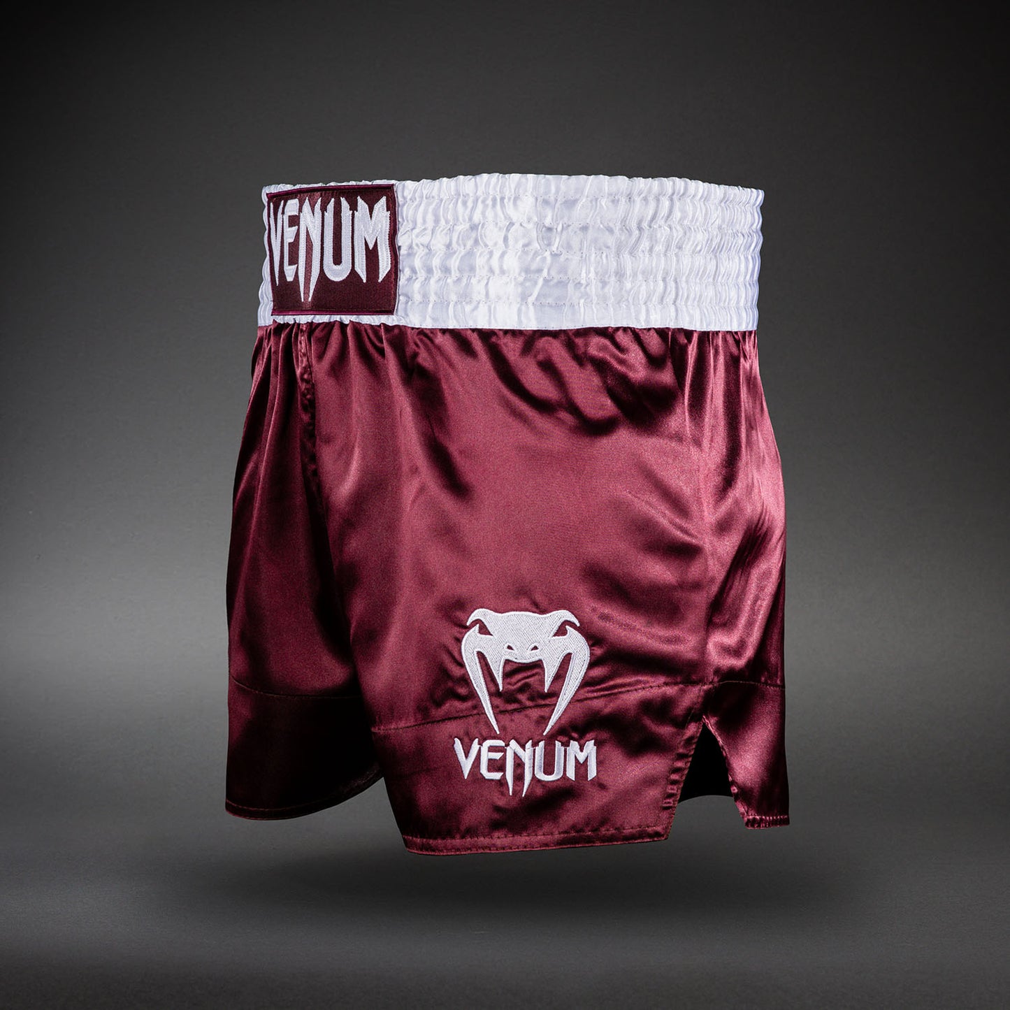 Шорты Муай-Тай Venum Classic – Бордовый