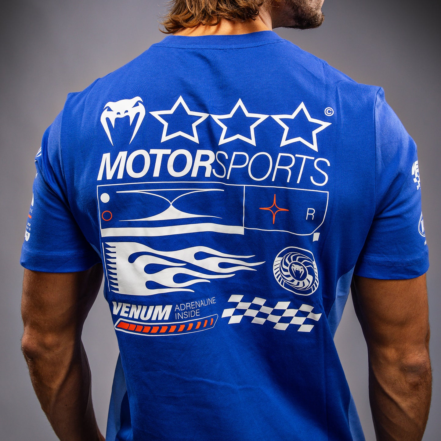 Футболка Venum Motorsport - Королевский Синий
