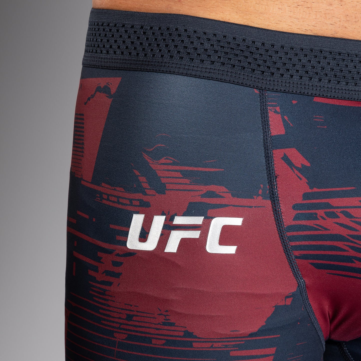 UFC Zenith by Venum Authentic Fight Week Шорты Vale Tudo Performance Мужские - Темно-синий/бордовый/серебристый