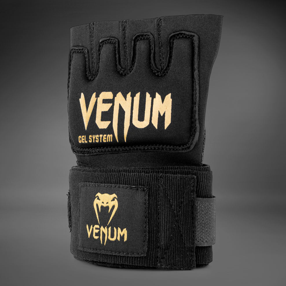 ГЕЛЕВЫЕ БИНТЫ чёрный/золотой VENUM KONTACT