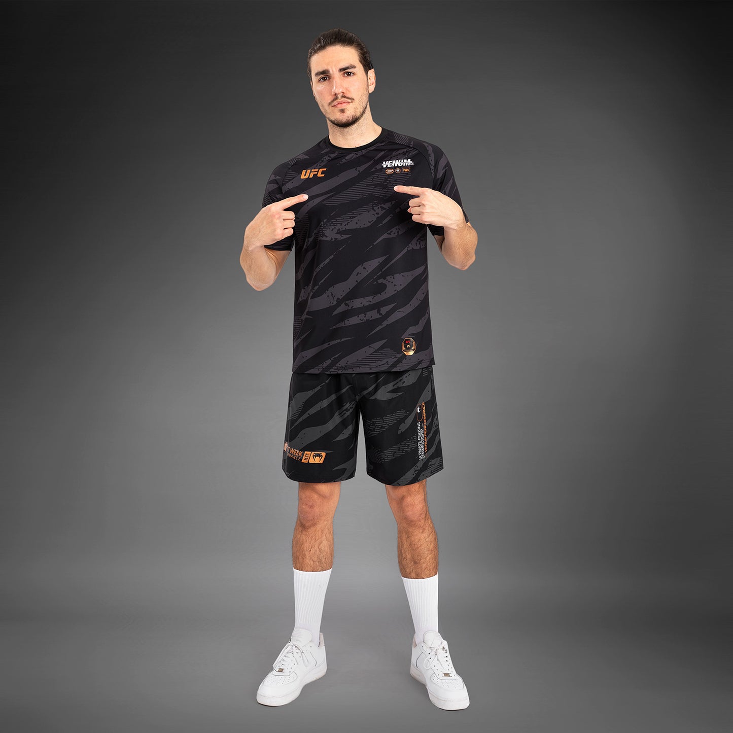Мужская Футболка Dry Tech UFC Adrenaline By Venum Fight Week - Urban Camo