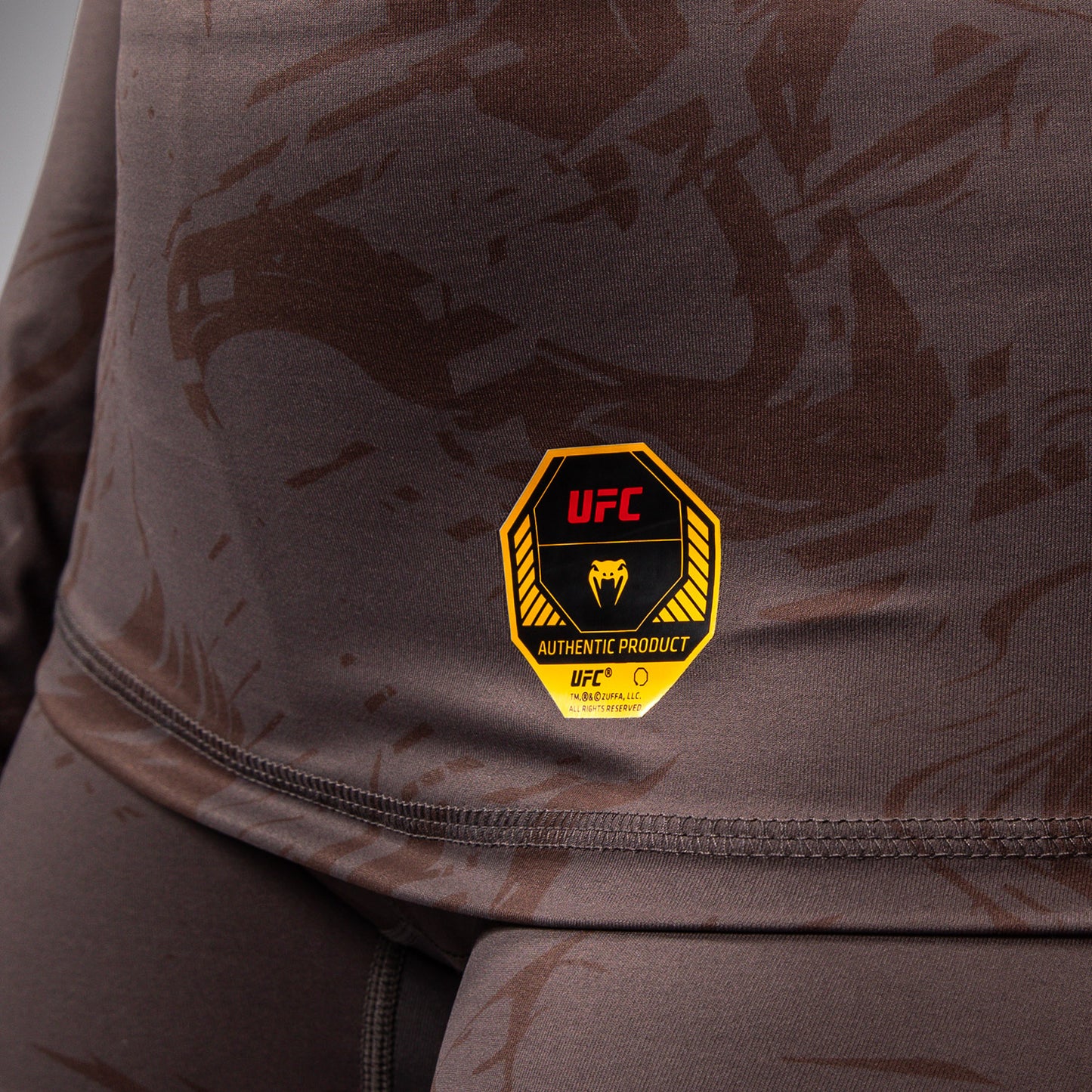 Рашгард UFC Fusion by Venum Fight Week с длинным рукавом для женщин - Earthen Brown