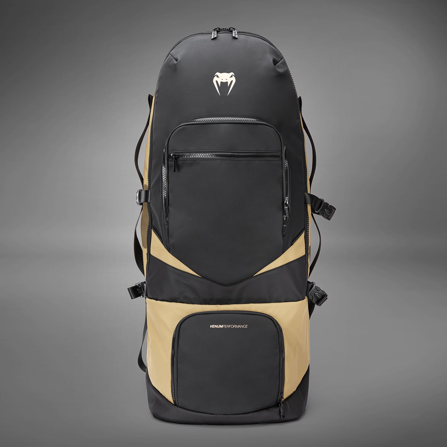 Рюкзак Venum Evo 2 Xtrem (50-63 л) – Чёрный/Песочный