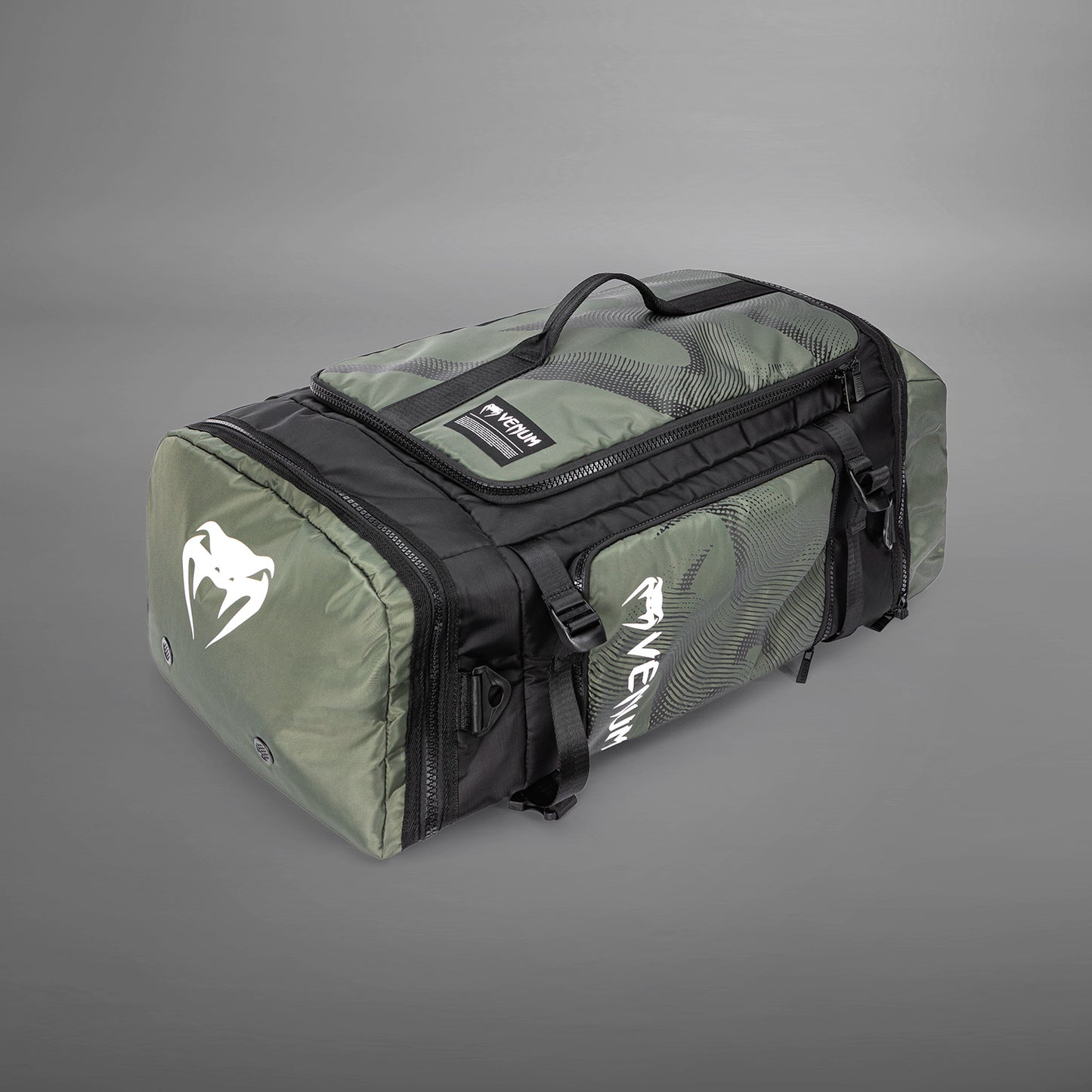 Venum Trainer Гибридная Спортивная Сумка - Защитный Зелёный