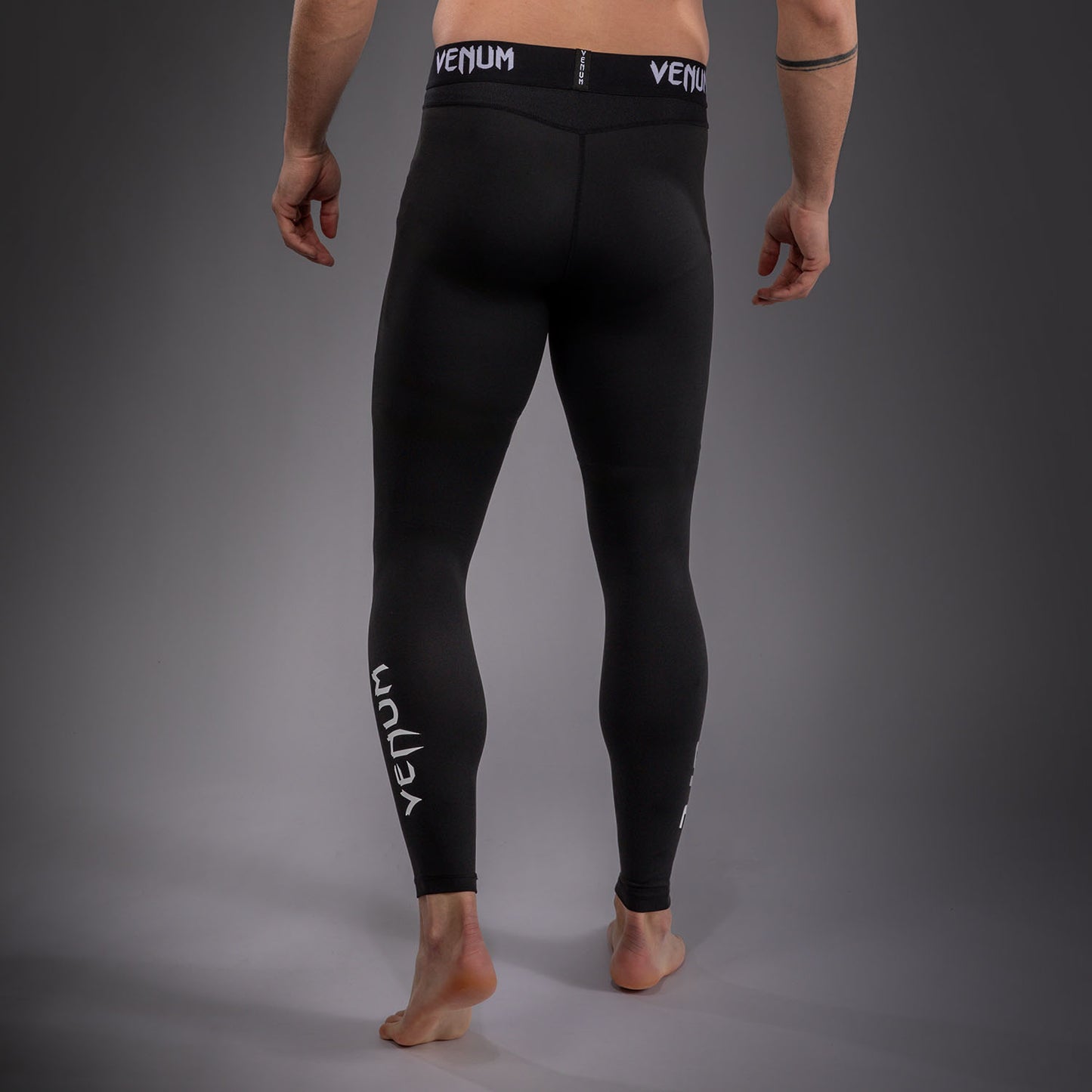 Мужские функциональные компрессионные штаны Venum UFC Unity by Venum Authentic Fight Week - Чёрный
