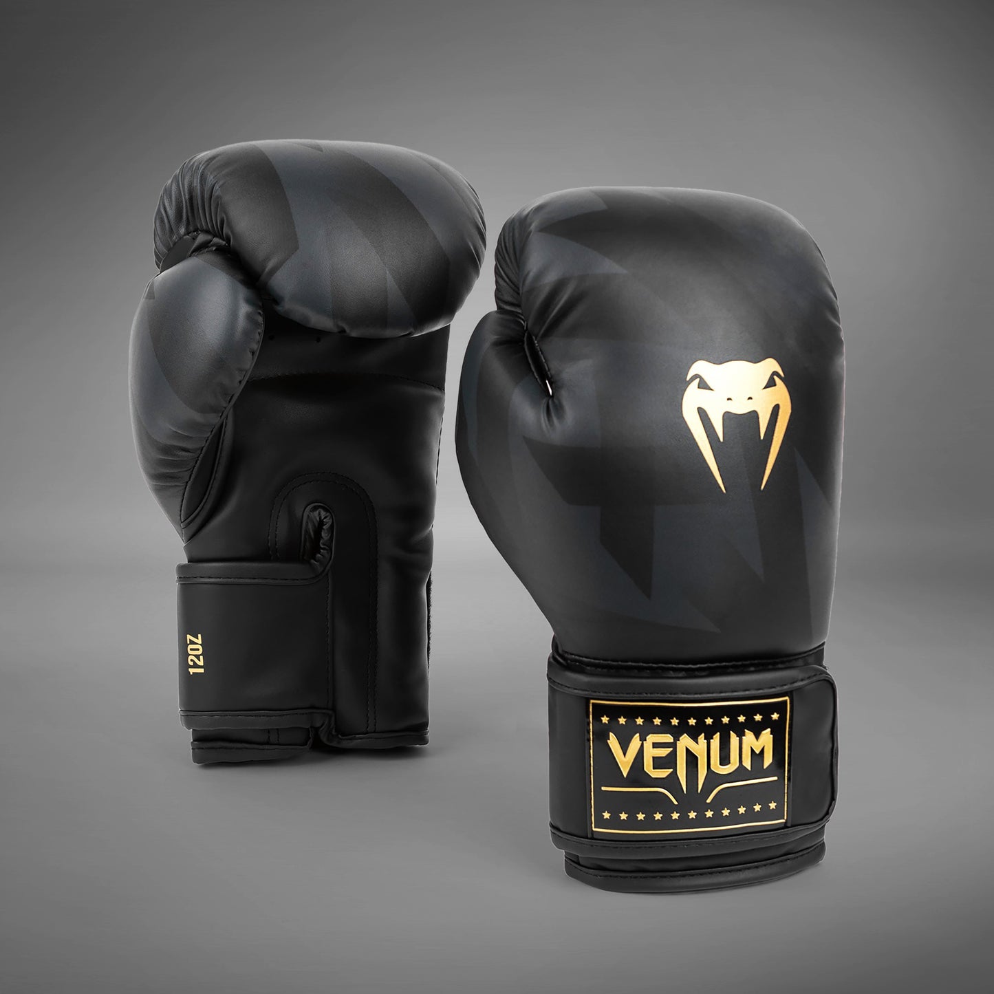 БОКСЕРСКИЕ ПЕРЧАТКИ VENUM RAZOR - ЧЕРНЫЙ/ЗОЛОТОЙ