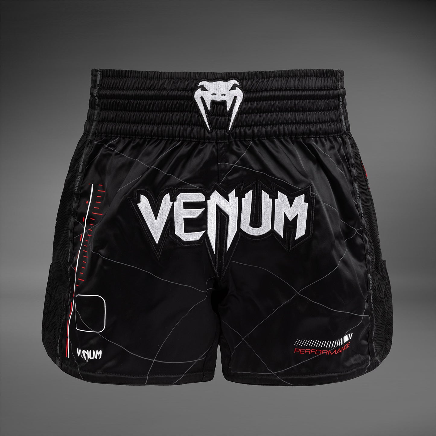 Venum Tactical XT Шорты для муай-тай - черный/огненно-красный