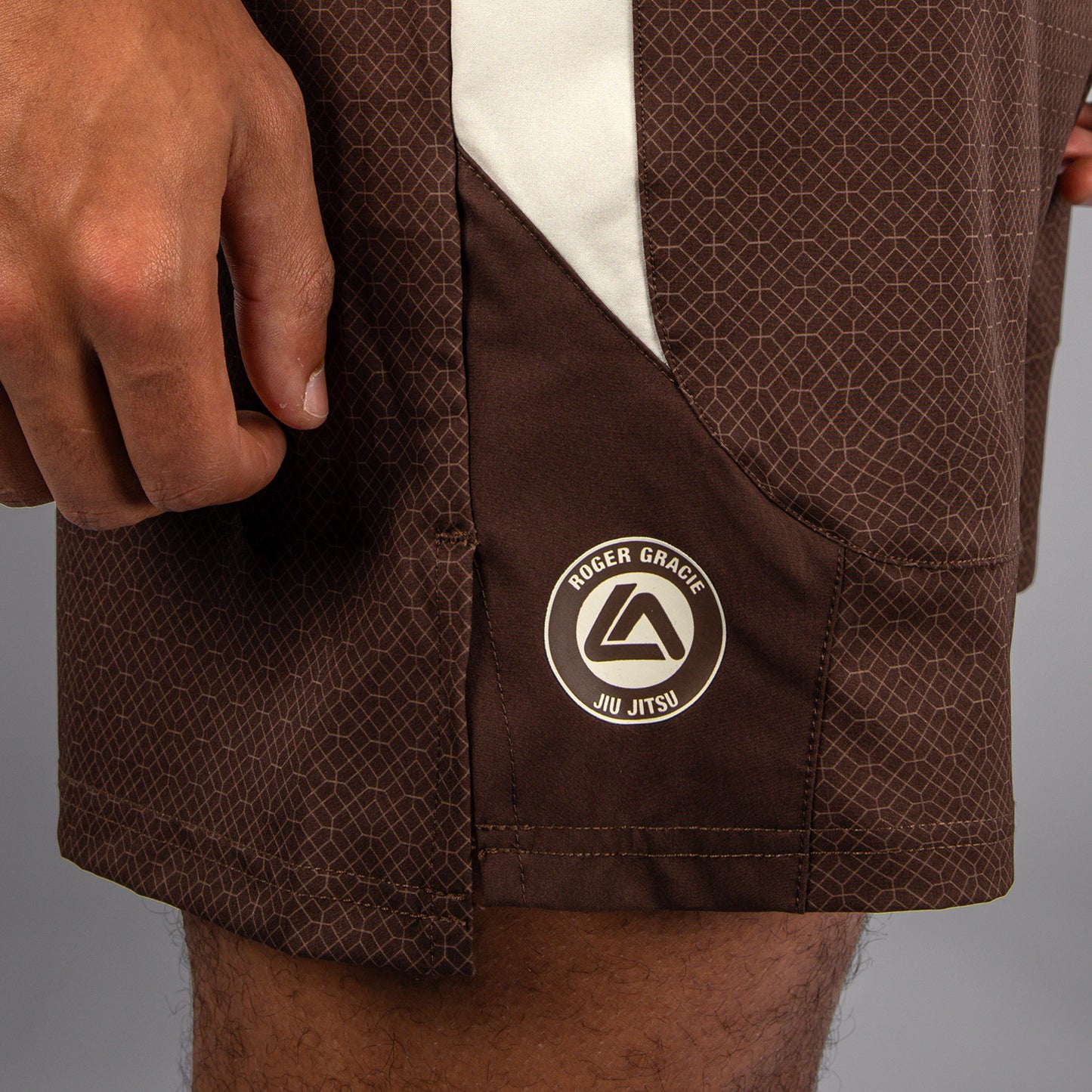 Файтшорты Venum x Roger Gracie Academy - Тёмно-коричневый