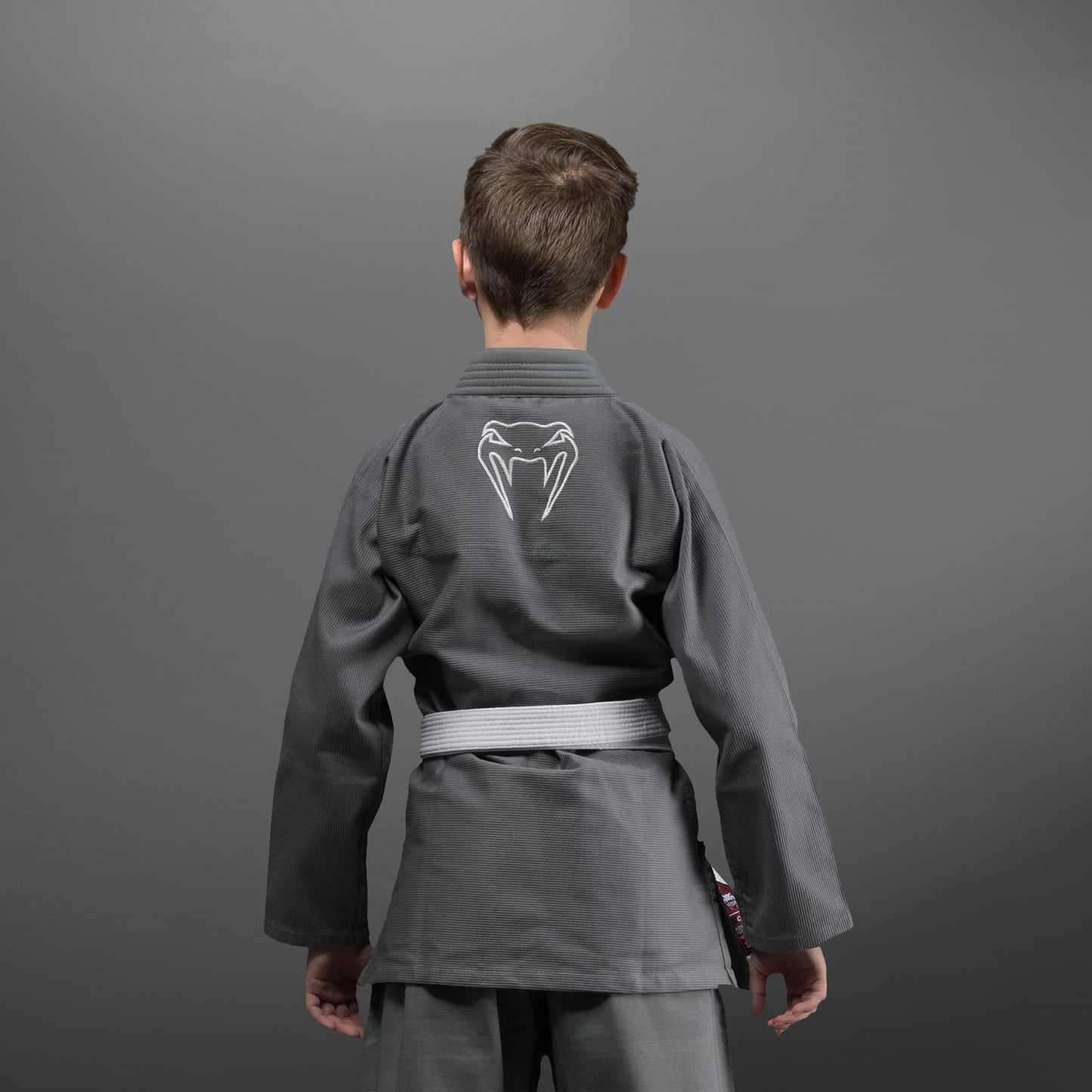 BJJ Gi (в комплекте бесплатный белый пояс) - серый Venum Contender Kids