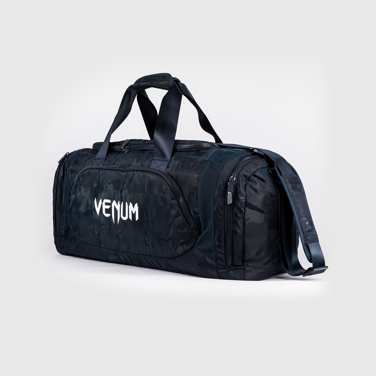 Спортивная сумка Venum Trainer Lite (48л) – Камуфляжный/Синий