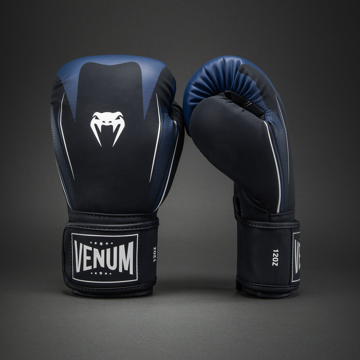 Боксерские перчатки Venum Impact G-Core - Тёмно-синий/Белый
